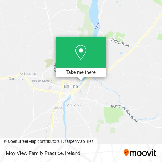 Moy View Family Practice map