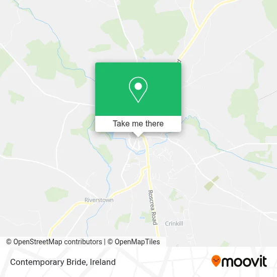 Contemporary Bride map