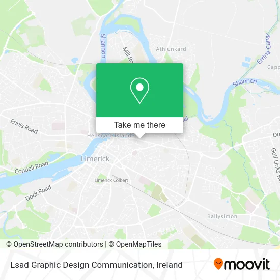 Lsad Graphic Design Communication map