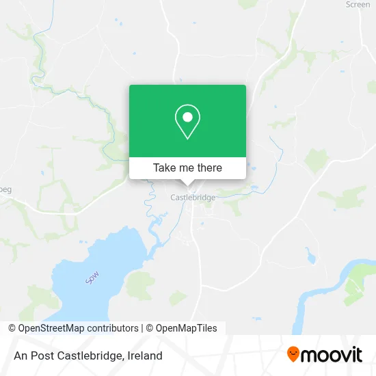 An Post Castlebridge map