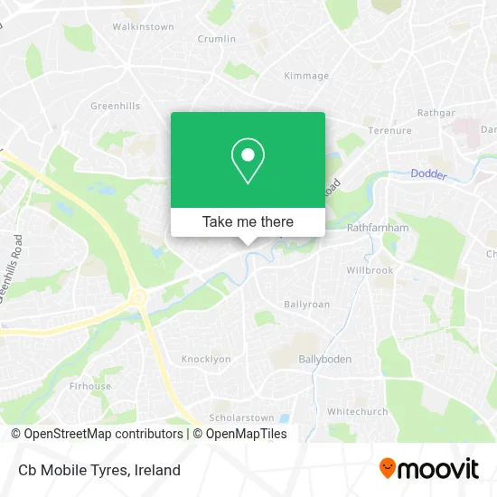 Cb Mobile Tyres map