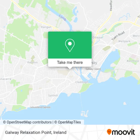 Galway Relaxation Point map