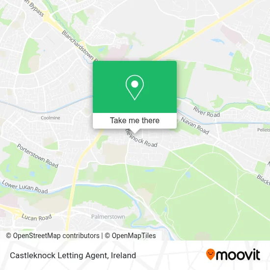 Castleknock Letting Agent map