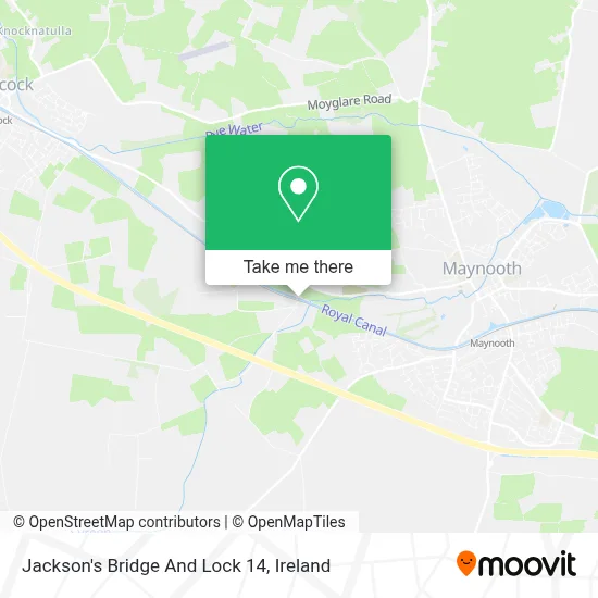 Jackson's Bridge And Lock 14 map