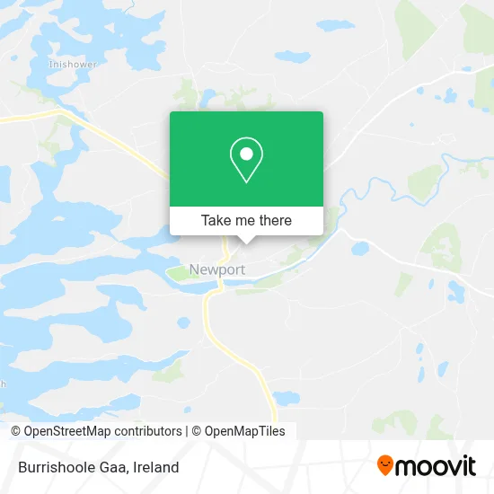 Burrishoole Gaa map