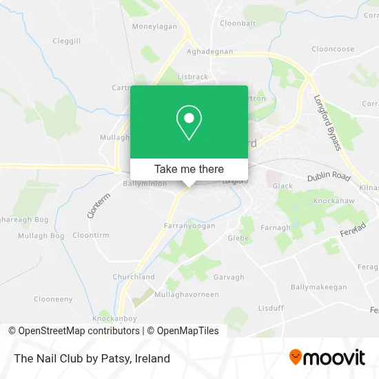 The Nail Club by Patsy map
