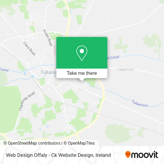 Web Design Offaly - Ck Website Design map