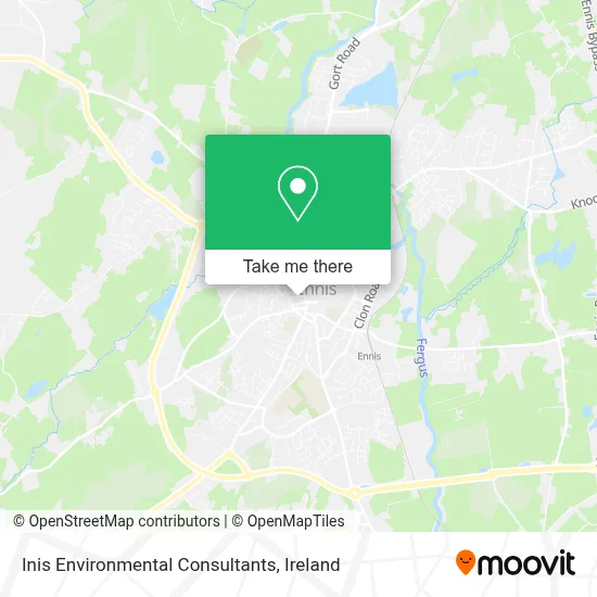 Inis Environmental Consultants map