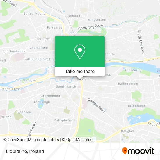 Liquidline map