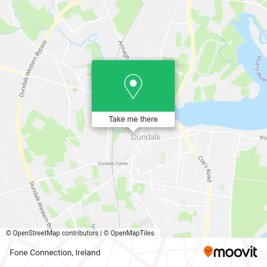 Fone Connection map