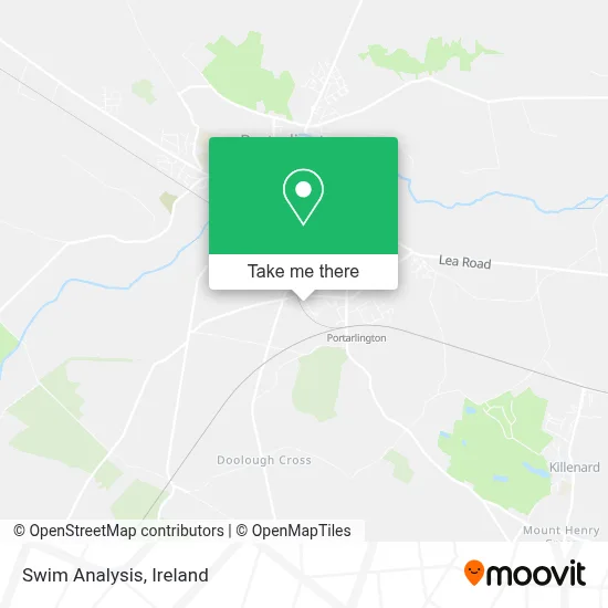 Swim Analysis map