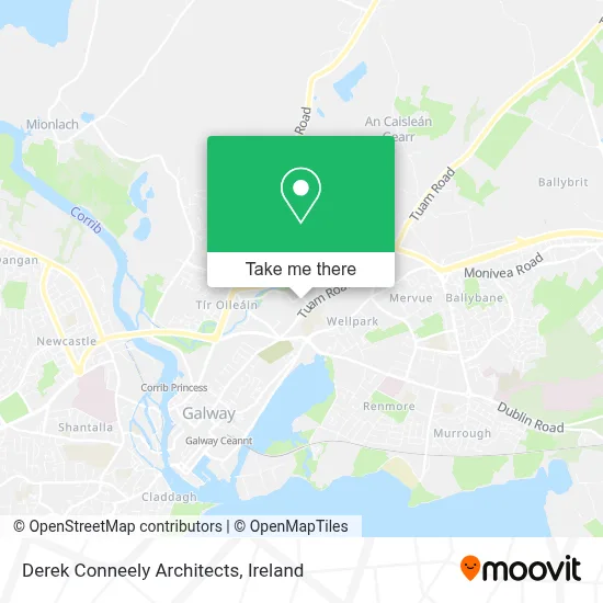 Derek Conneely Architects map