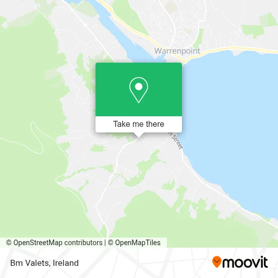 Bm Valets map