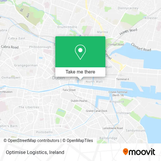 Optimise Logistics map