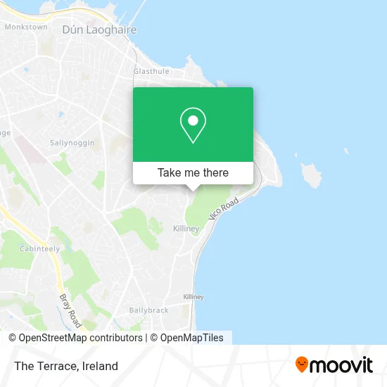 The Terrace map