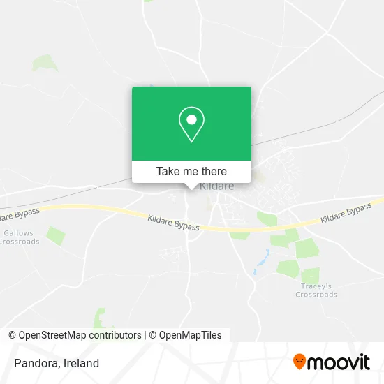 Pandora map