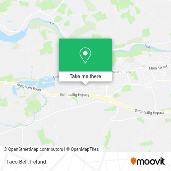 Taco Bell map