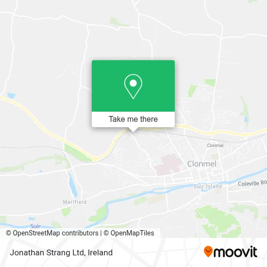 Jonathan Strang Ltd map