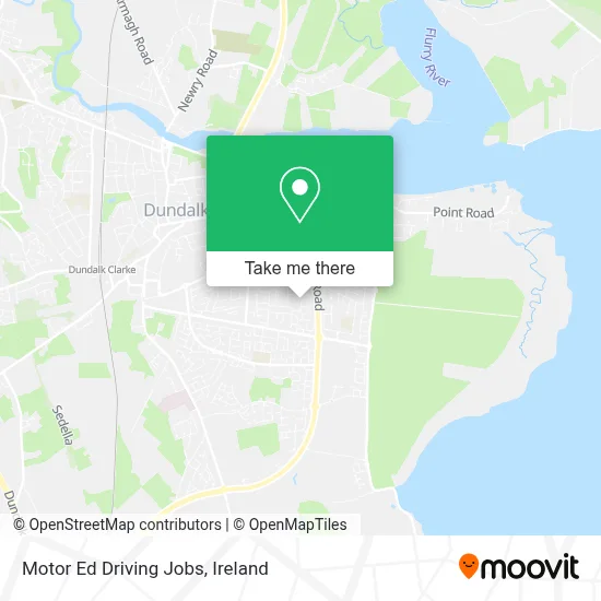 Motor Ed Driving Jobs map