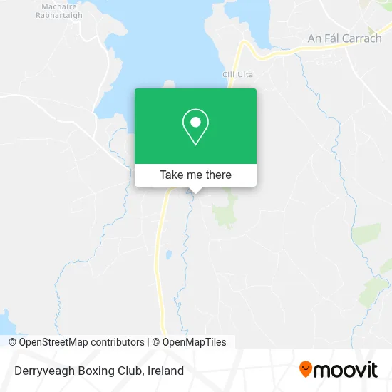 Derryveagh Boxing Club map