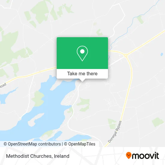 Methodist Churches map
