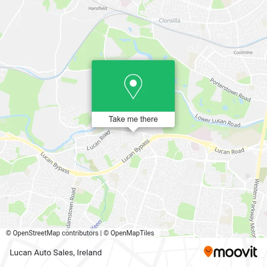 Lucan Auto Sales map