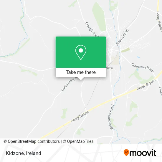 Kidzone map