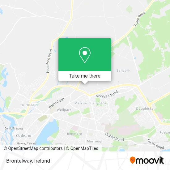 Brontelway map