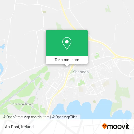 An Post map