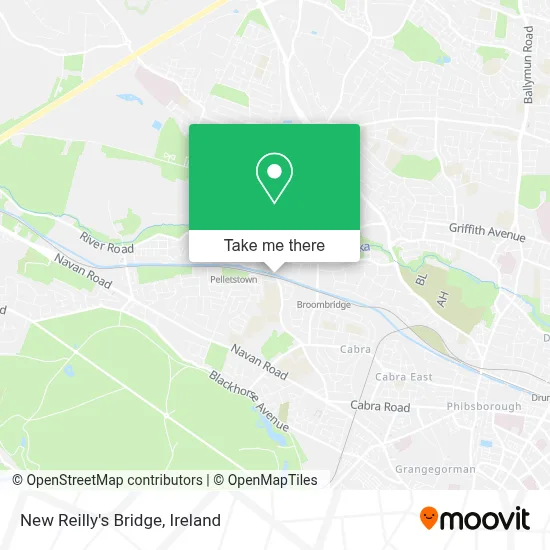 New Reilly's Bridge map