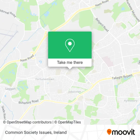 Common Society Issues map