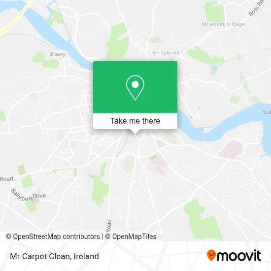 Mr Carpet Clean map