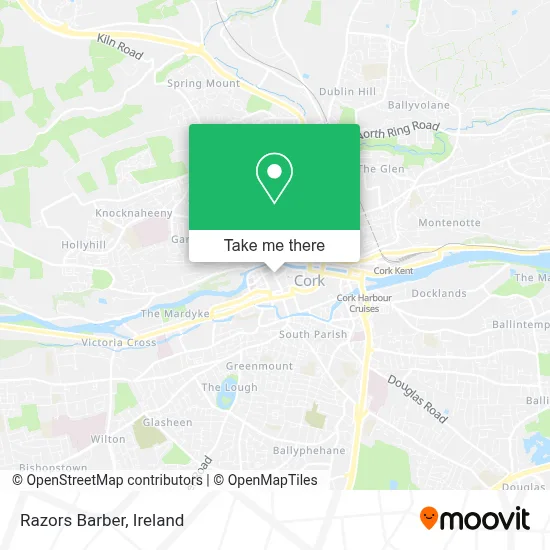 Razors Barber map