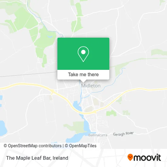 The Maple Leaf Bar map