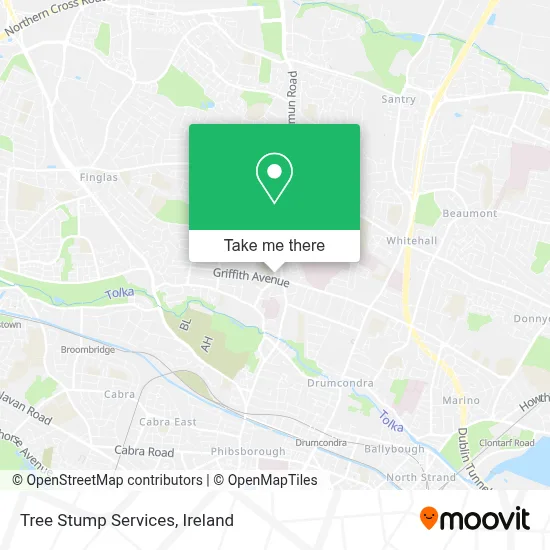 Tree Stump Services map