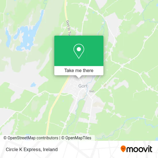 Circle K Express map