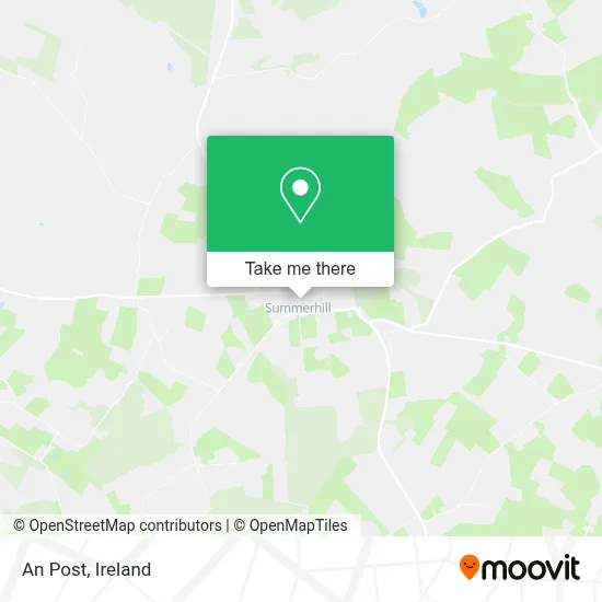An Post map