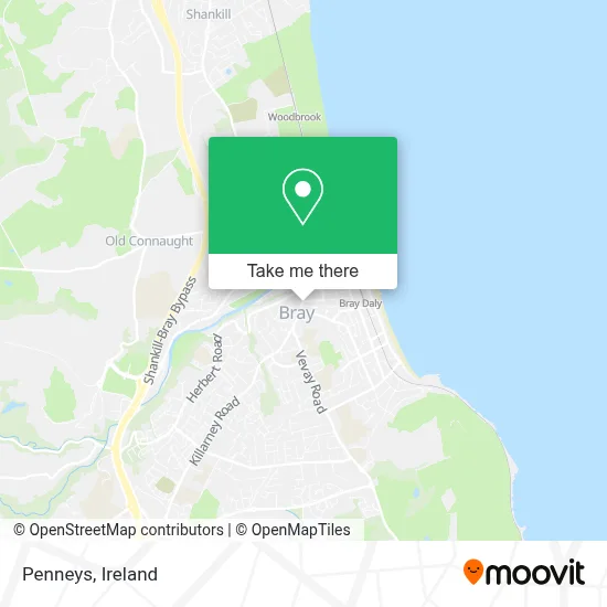Penneys map