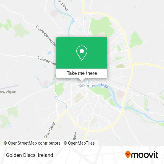 Golden Discs map
