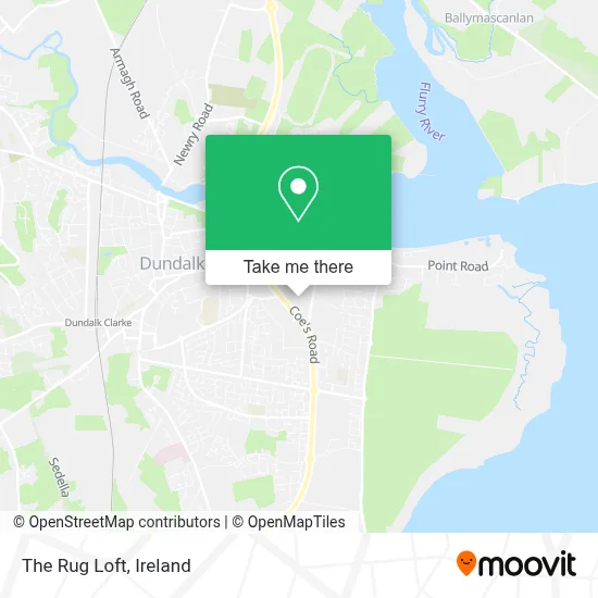 The Rug Loft map