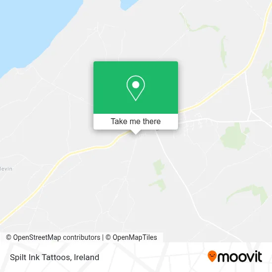 Spilt Ink Tattoos map