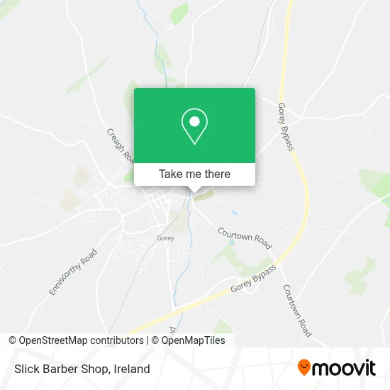 Slick Barber Shop map
