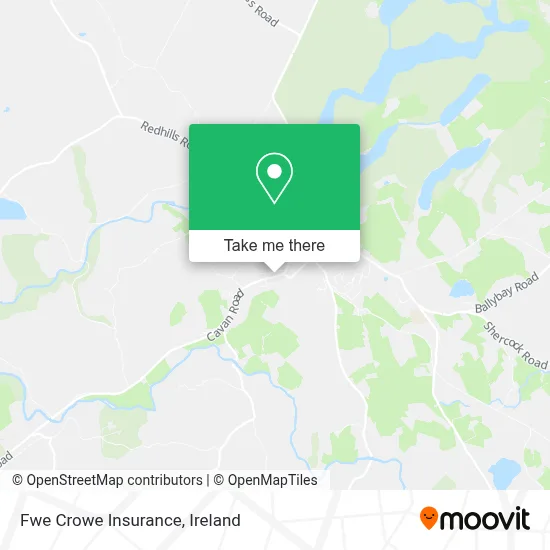Fwe Crowe Insurance map