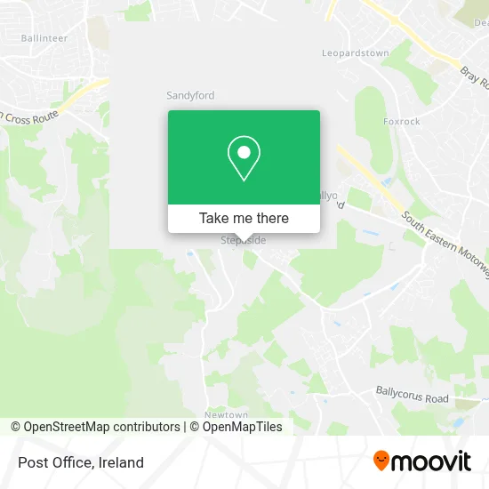Post Office map