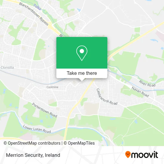 Merrion Security map