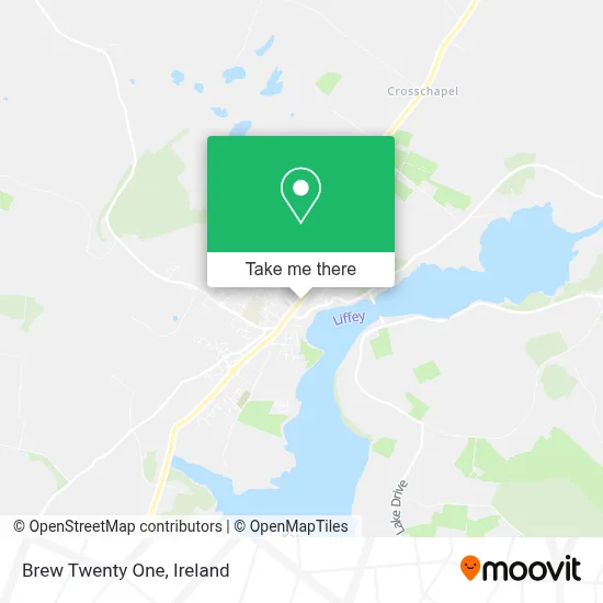Brew Twenty One map