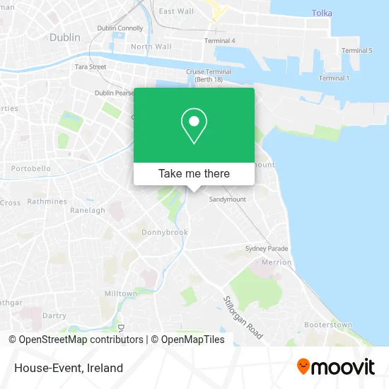 House-Event map