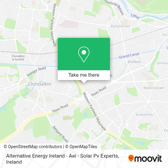 Alternative Energy Ireland - Aei - Solar Pv Experts map