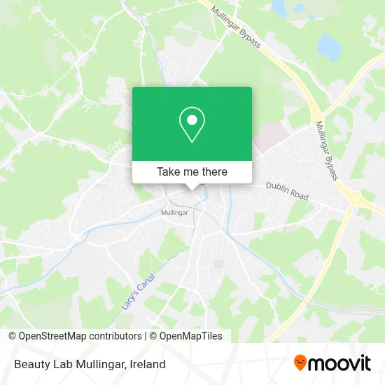 Beauty Lab Mullingar map