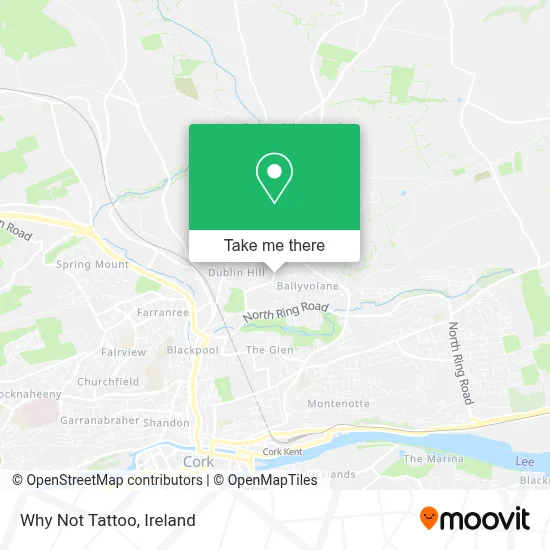 Why Not Tattoo map